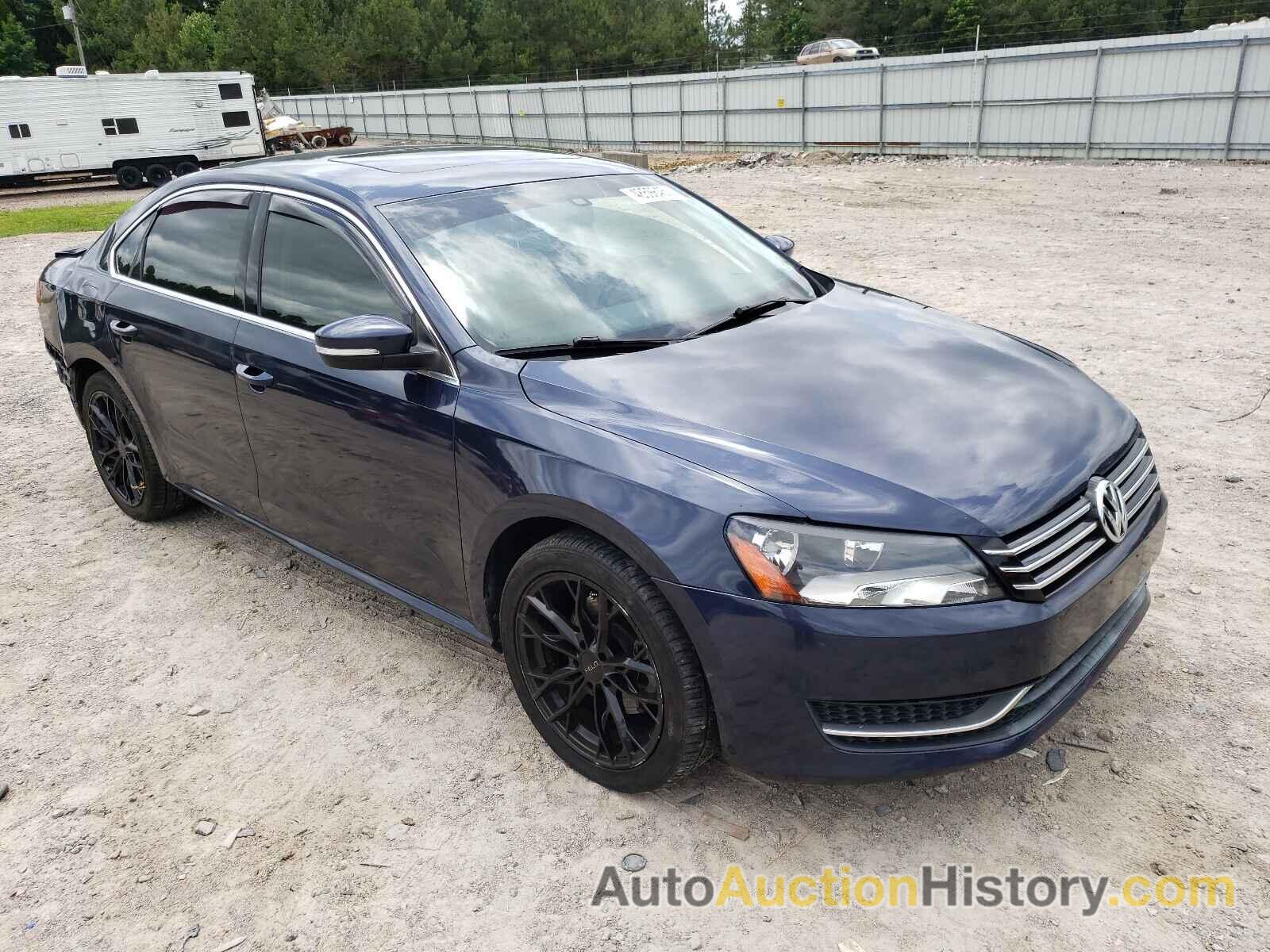 2014 VOLKSWAGEN PASSAT SE, 1VWBT7A37EC028902