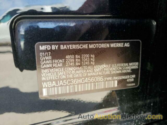 BMW 5 SERIES I, WBAJA5C36HG456086