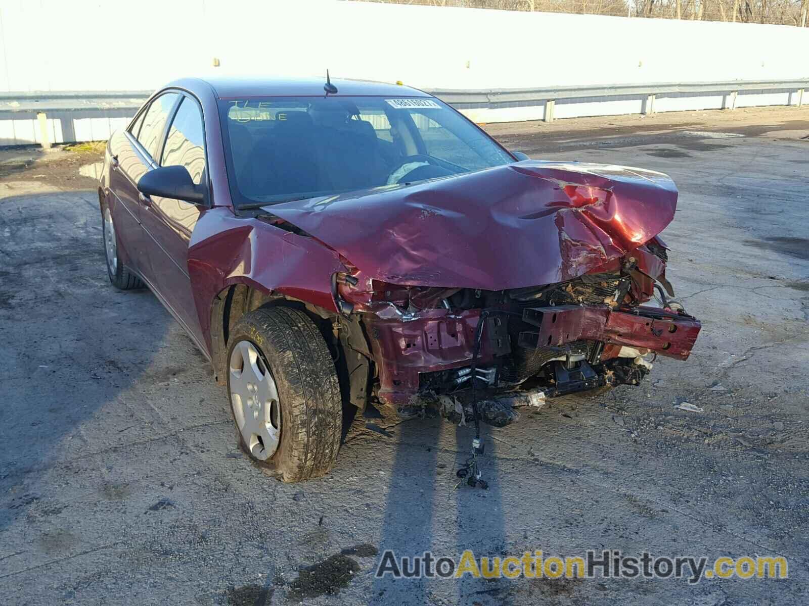 2008 PONTIAC G6 VALUE LEADER, 1G2ZF57BX84195706