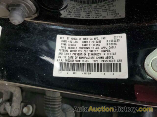 HONDA ACCORD EX, 1HGCR2F79DA111585