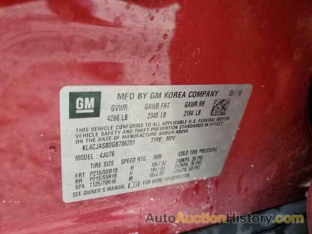 BUICK ENCORE, KL4CJASB0GB706201