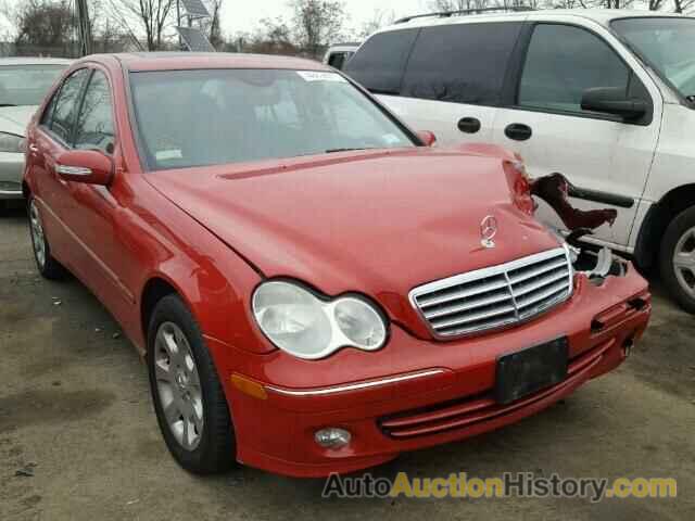 2006 MERCEDES-BENZ C 350, WDBRF56H66F735392