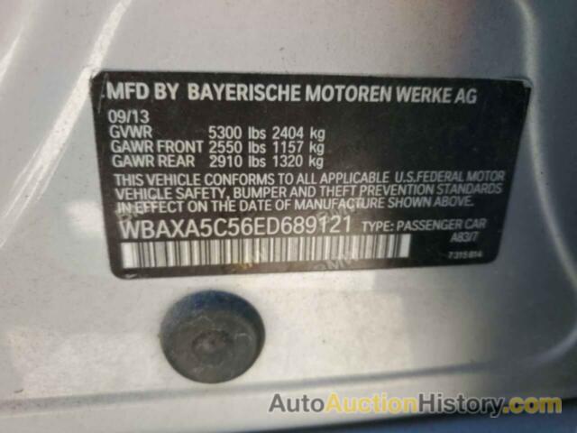 BMW 5 SERIES D, WBAXA5C56ED689121