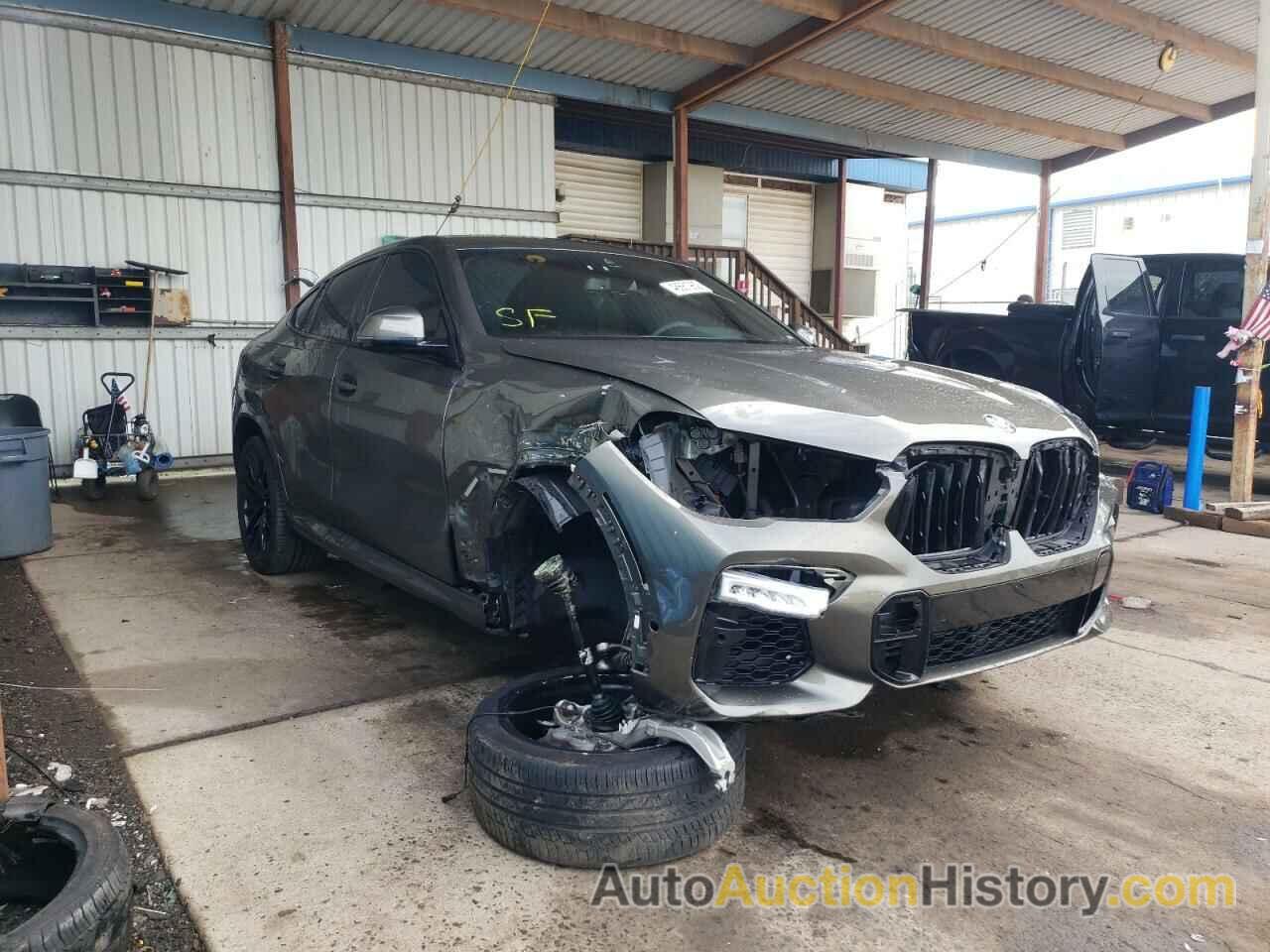 2021 BMW X6 XDRIVE40I, 5UXCY6C07M9E07949