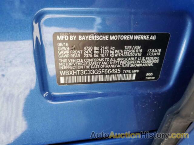 BMW X1 XDRIVE28I, WBXHT3C33G5F66495