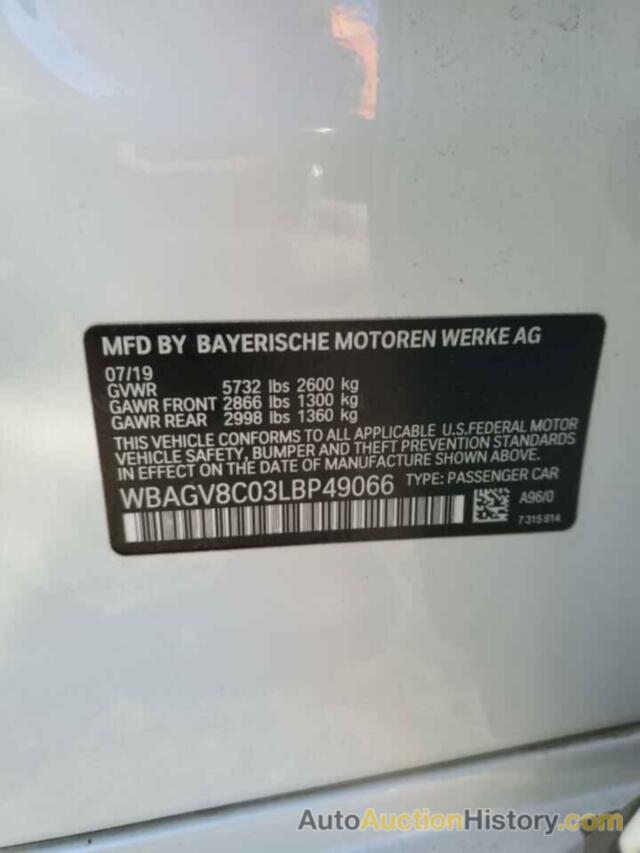 BMW M8, WBAGV8C03LBP49066