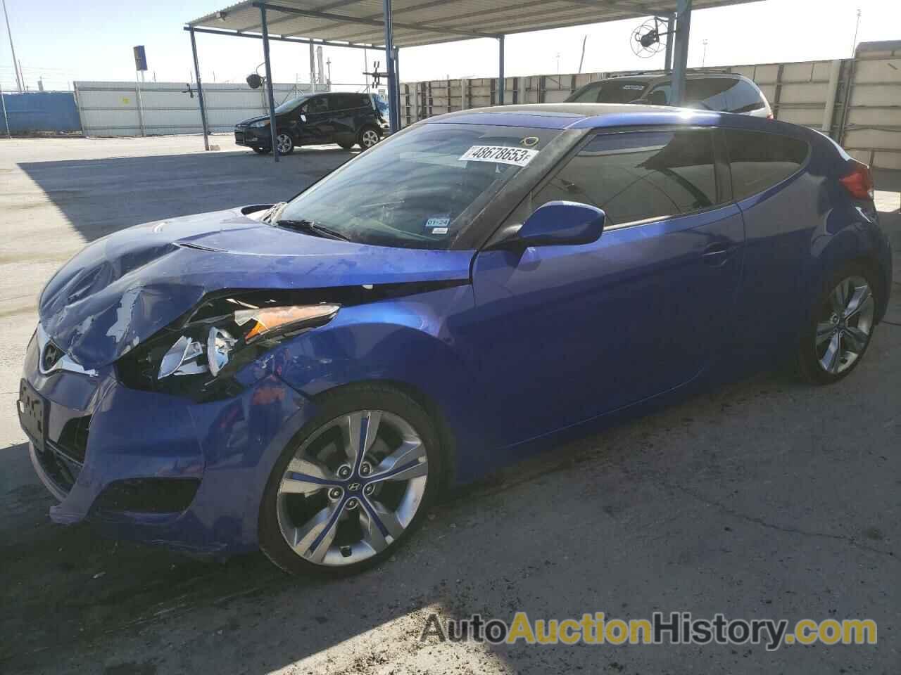 2012 HYUNDAI VELOSTER, KMHTC6AD4CU080825