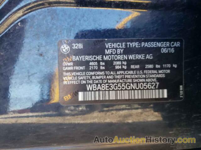 BMW 3 SERIES XI SULEV, WBA8E3G55GNU05627