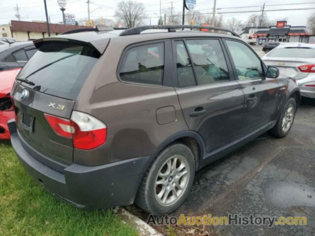 BMW X3 2.5I, WBXPA73444WC37733