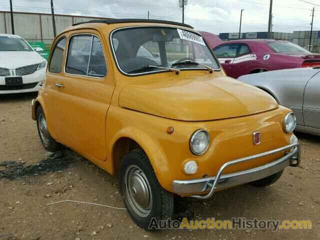 1968 FIAT 500, 110F1957864