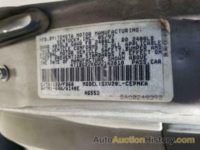 TOYOTA CAMRY CE, 4T1BG22K6VU142010