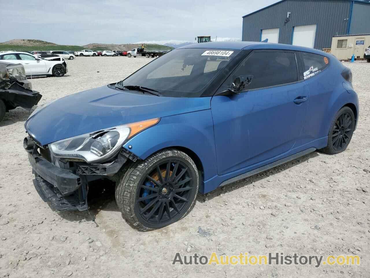 HYUNDAI VELOSTER TURBO, KMHTC6AE4GU256657