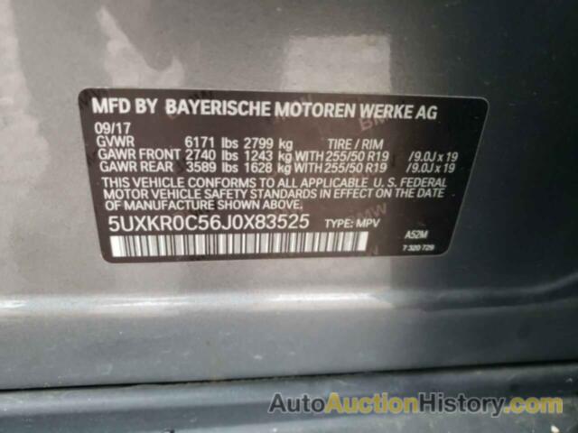 BMW X5 XDRIVE35I, 5UXKR0C56J0X83525
