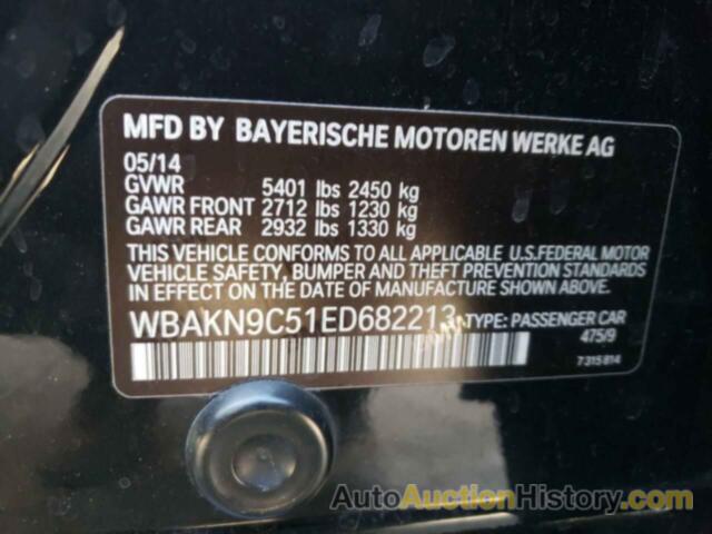 BMW 5 SERIES I, WBAKN9C51ED682213