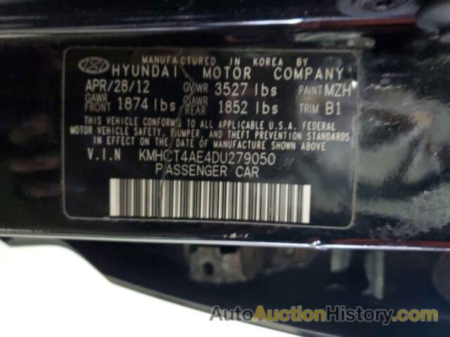 HYUNDAI ACCENT GLS, KMHCT4AE4DU279050