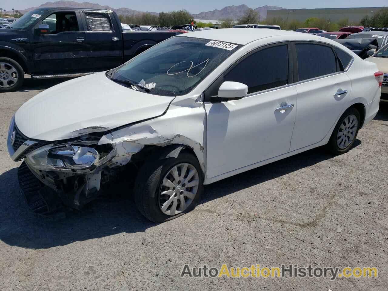 2017 NISSAN SENTRA S, 3N1AB7AP6HL666820