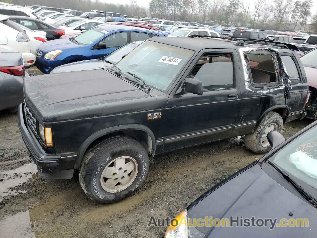 CHEVROLET BLAZER S10, 1GNCT18R4J0162574