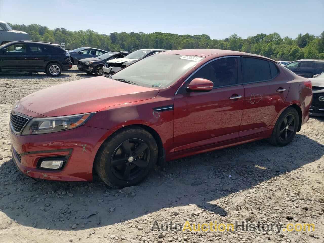 2015 KIA OPTIMA LX, 5XXGM4A75FG504671