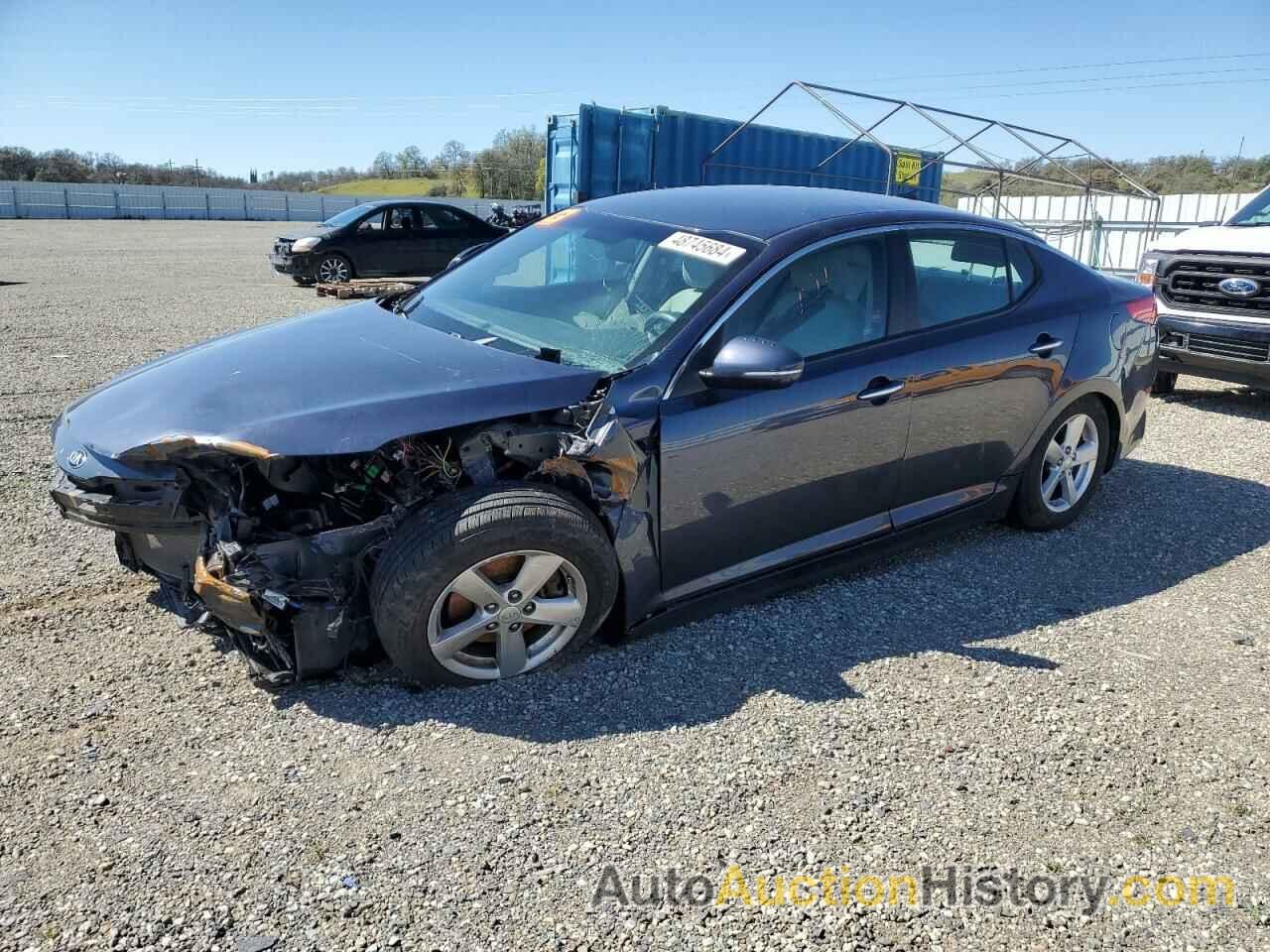 KIA OPTIMA LX, 5XXGM4A74FG491380