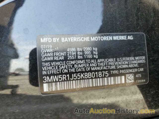 BMW 3 SERIES, 3MW5R1J55K8B01875
