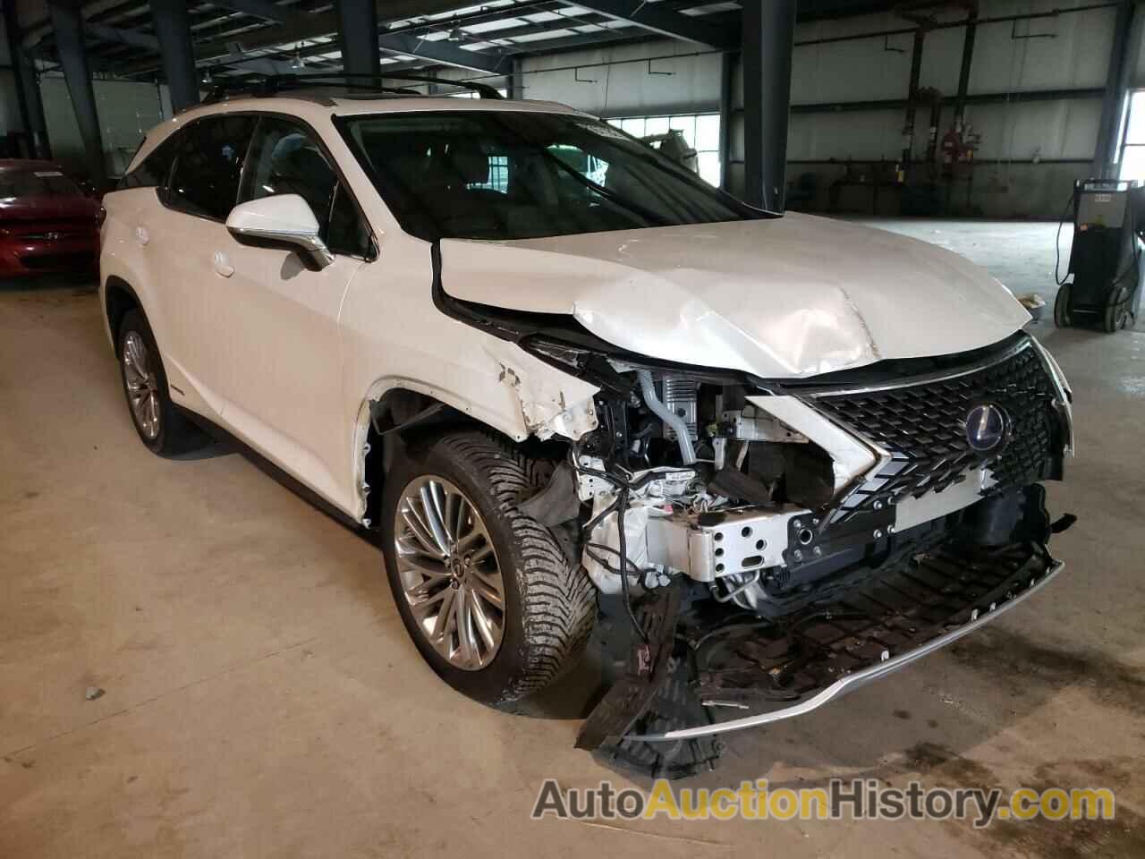 2020 LEXUS RX450 450H L LUXURY, JTJJGKFA1L2009338