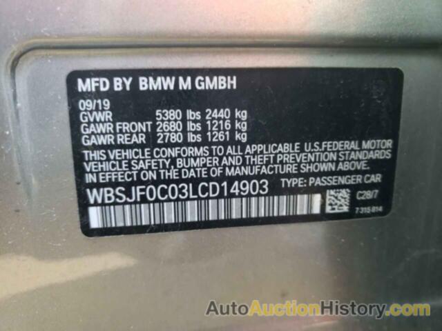 BMW M5 BASE, WBSJF0C03LCD14903