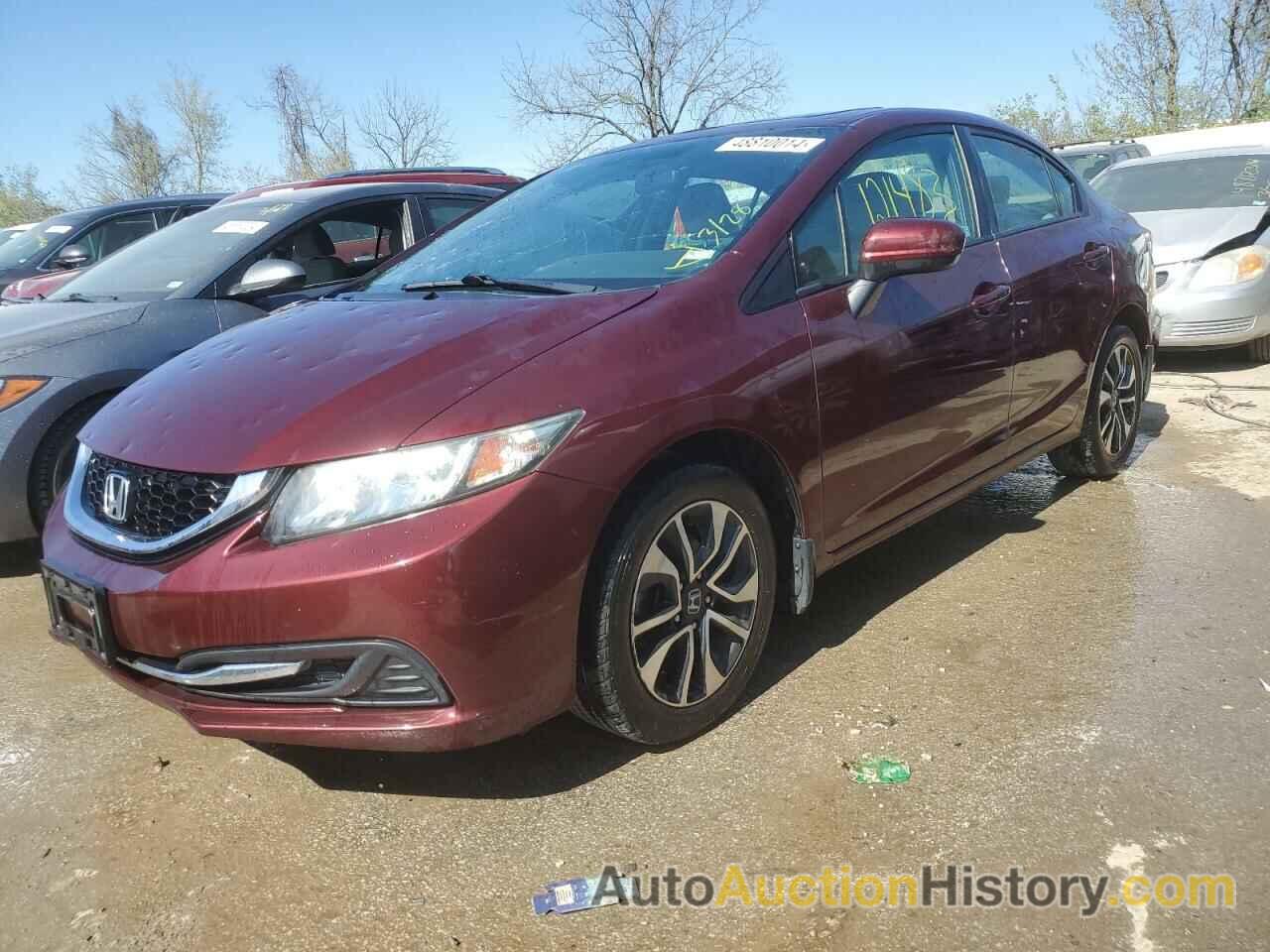 HONDA CIVIC EX, 2HGFB2F8XEH540408