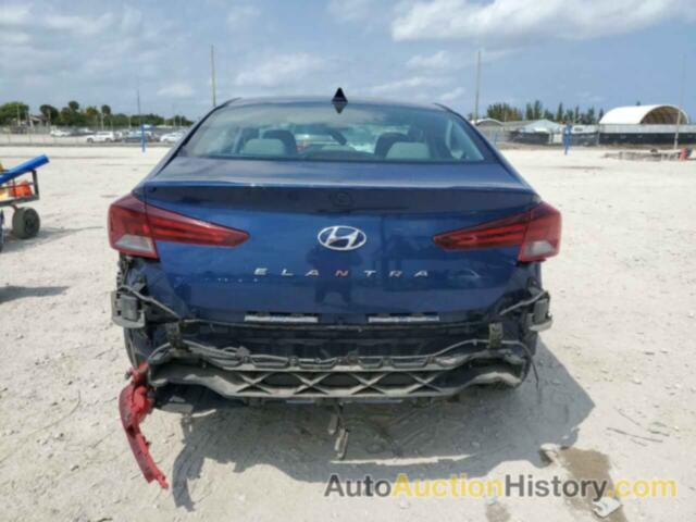 HYUNDAI ELANTRA SEL, 5NPD84LF6LH586874