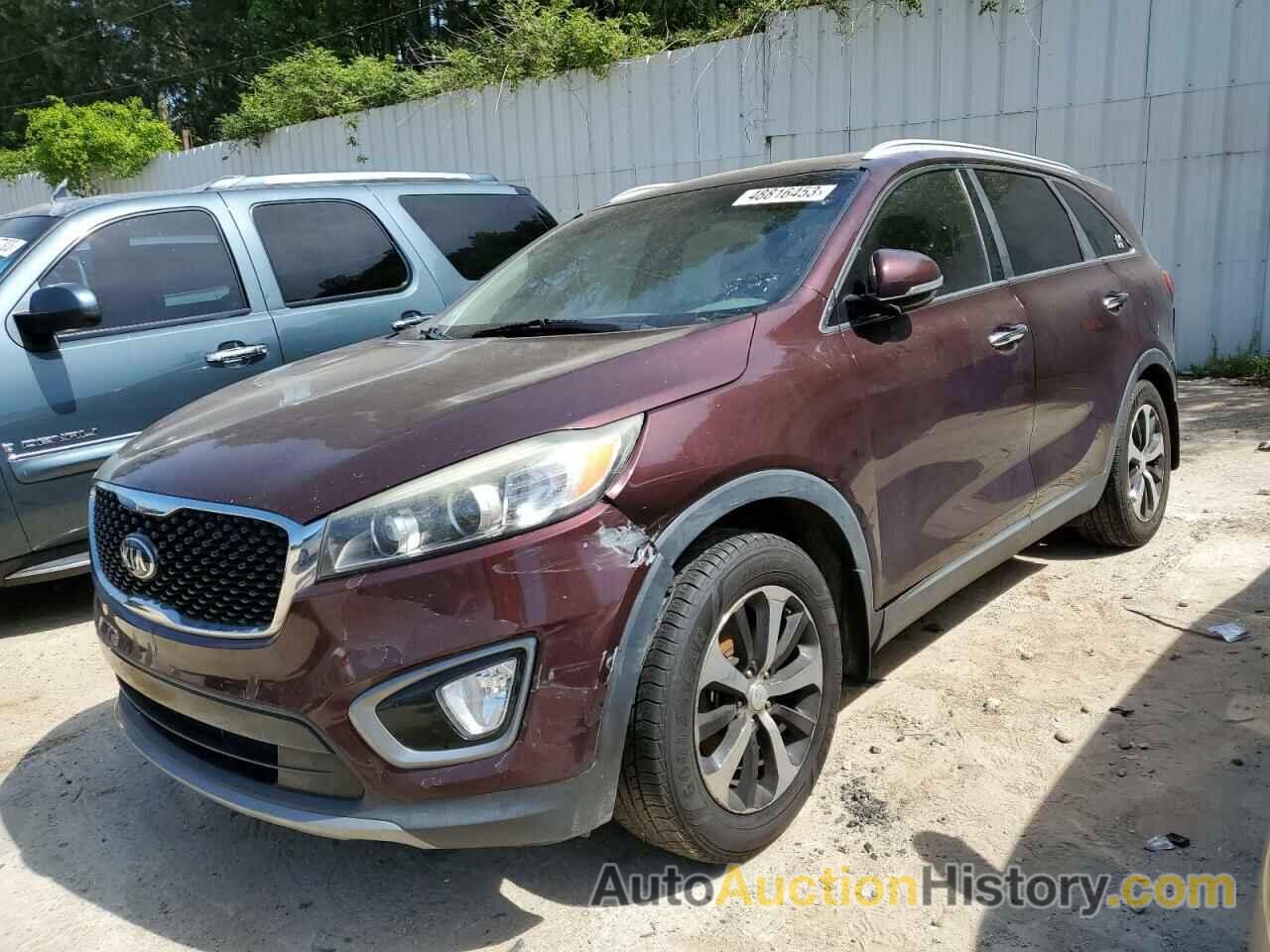 2016 KIA SORENTO EX, 5XYPH4A55GG123306