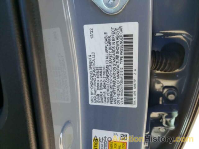 HONDA ACCORD SPORT, 1HGCV1F39NA121912