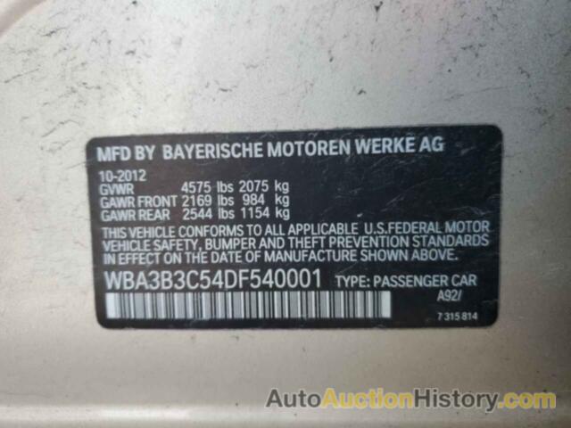 BMW 3 SERIES XI, WBA3B3C54DF540001