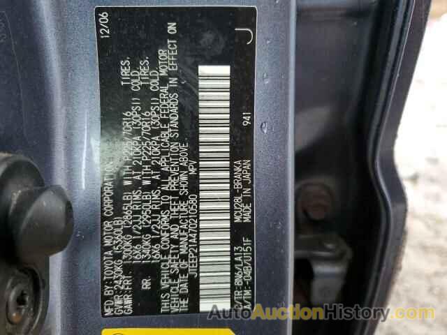 TOYOTA HIGHLANDER SPORT, JTEEP21A470210580