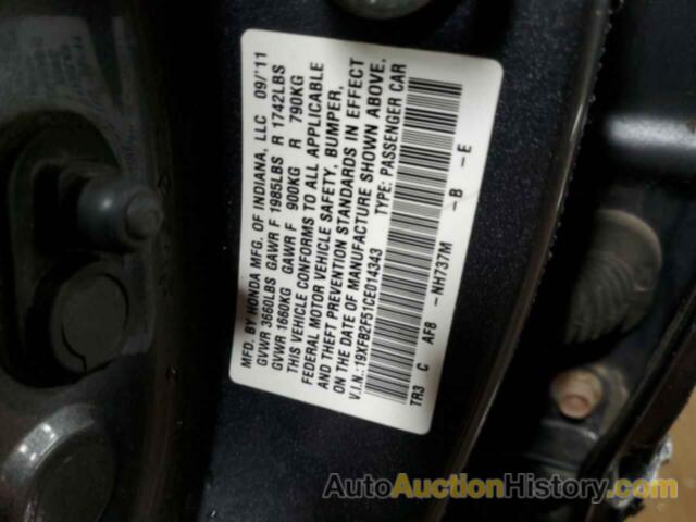 HONDA CIVIC LX, 19XFB2F51CE014343