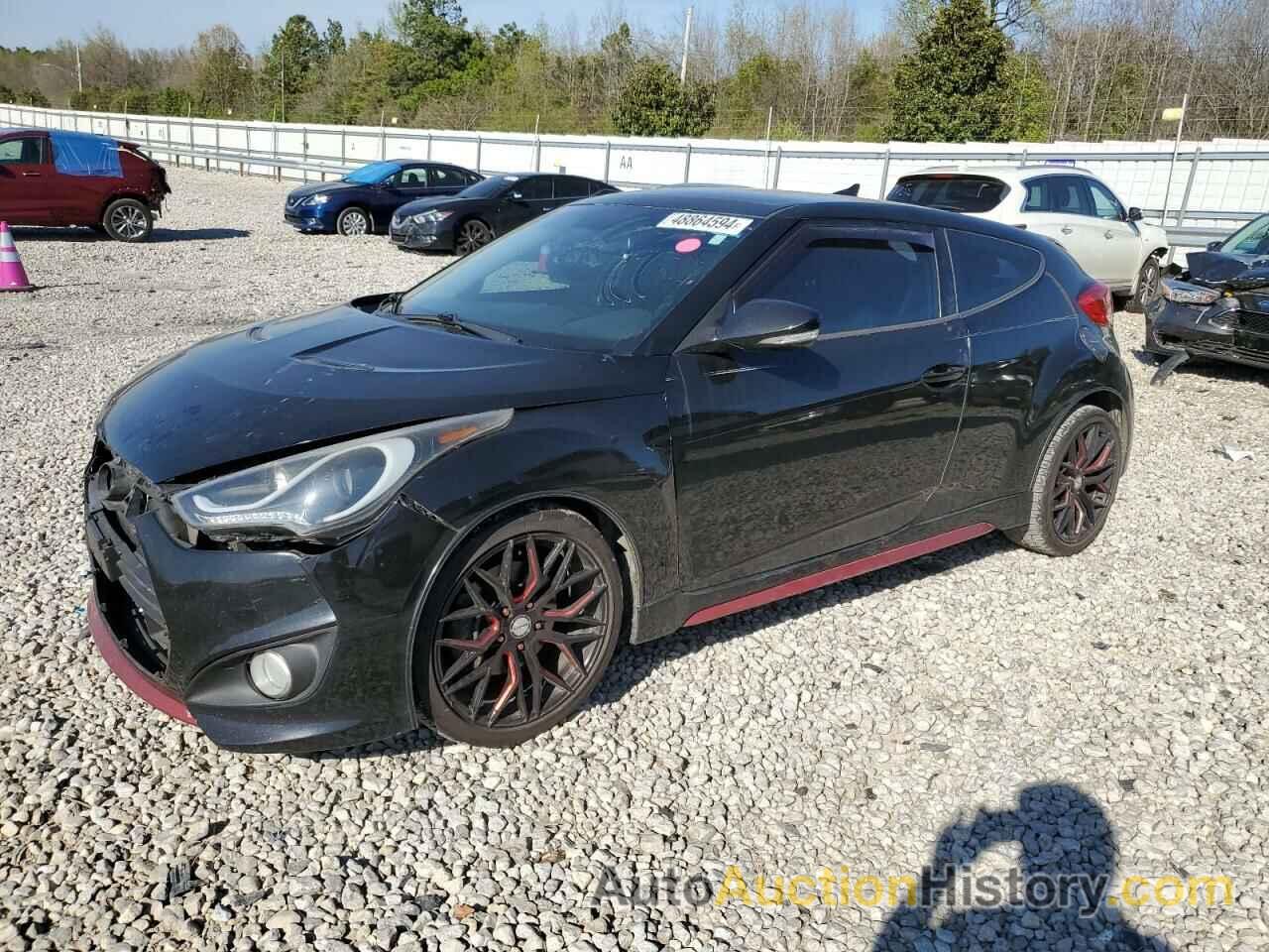 HYUNDAI VELOSTER TURBO, KMHTC6AE7FU222226