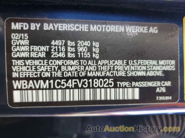 BMW X1 SDRIVE28I, WBAVM1C54FV318025
