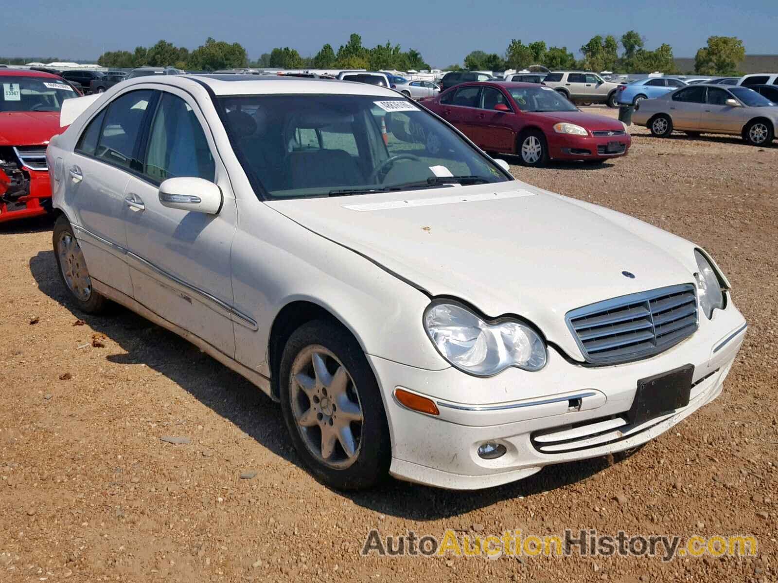 2006 MERCEDES-BENZ C 280 4MAT 280 4MATIC, WDBRF92H16F771360