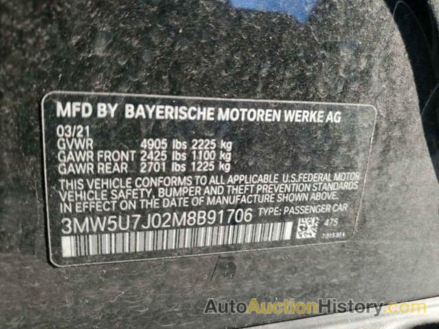BMW M3, 3MW5U7J02M8B91706