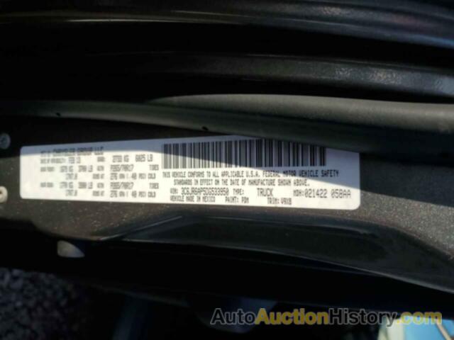 RAM 1500 ST, 3C6JR6AP5DG533950