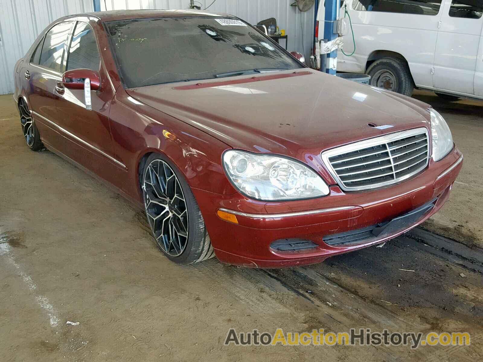 2004 MERCEDES-BENZ S 500 4MAT 500 4MATIC, WDBNG84J14A399356