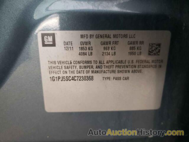 CHEVROLET CRUZE ECO, 1G1PJ5SC4C7230368