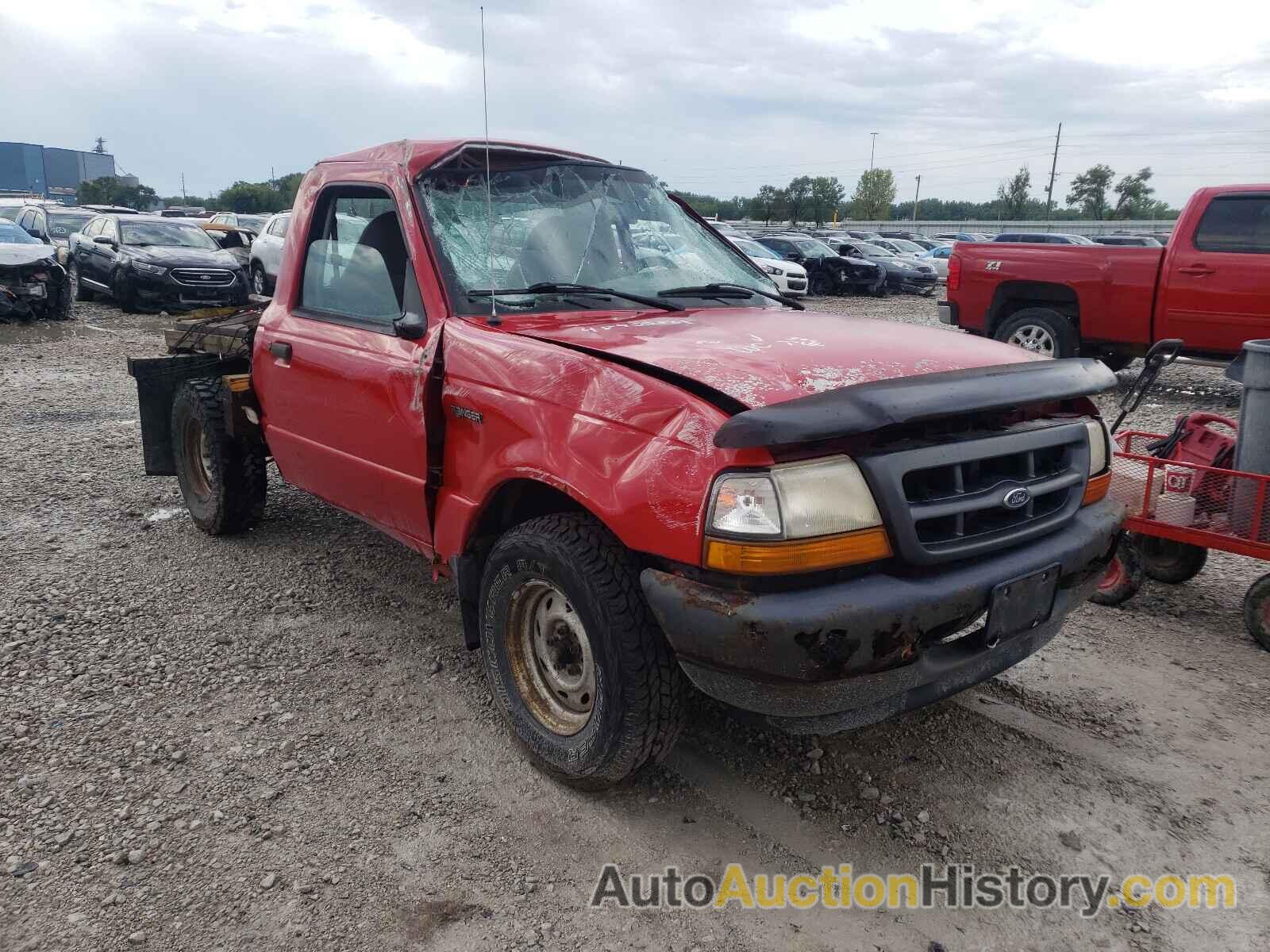 2000 FORD RANGER, 1FTYR10C0YPA60257