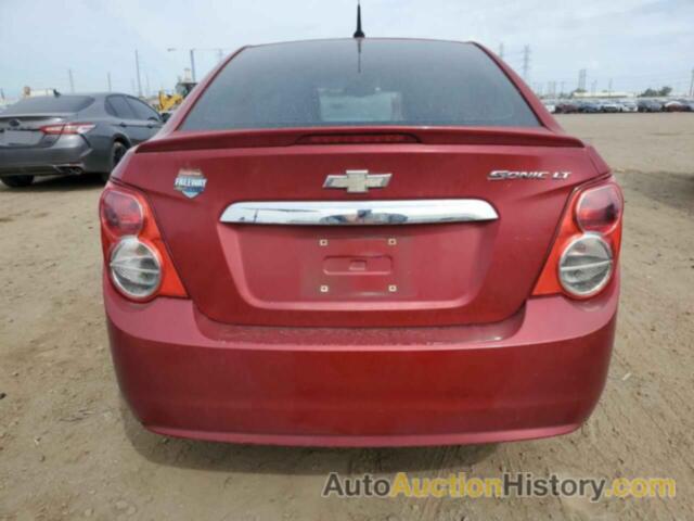 CHEVROLET SONIC LT, 1G1JC5SHXD4252549