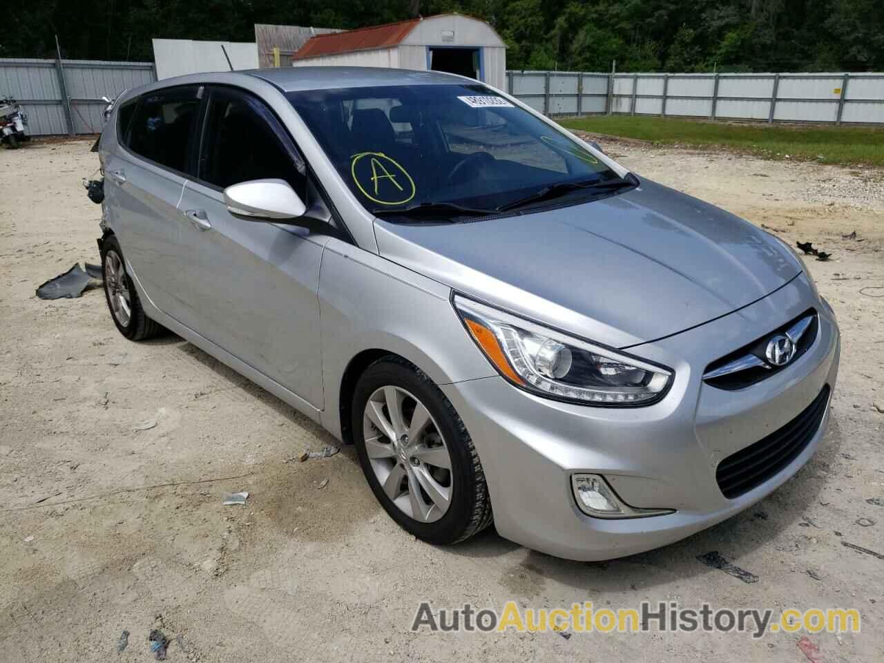 2014 HYUNDAI ACCENT GLS, KMHCU5AE9EU183726