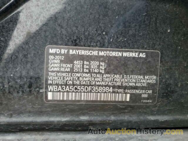 BMW 3 SERIES I, WBA3A5C55DF358984