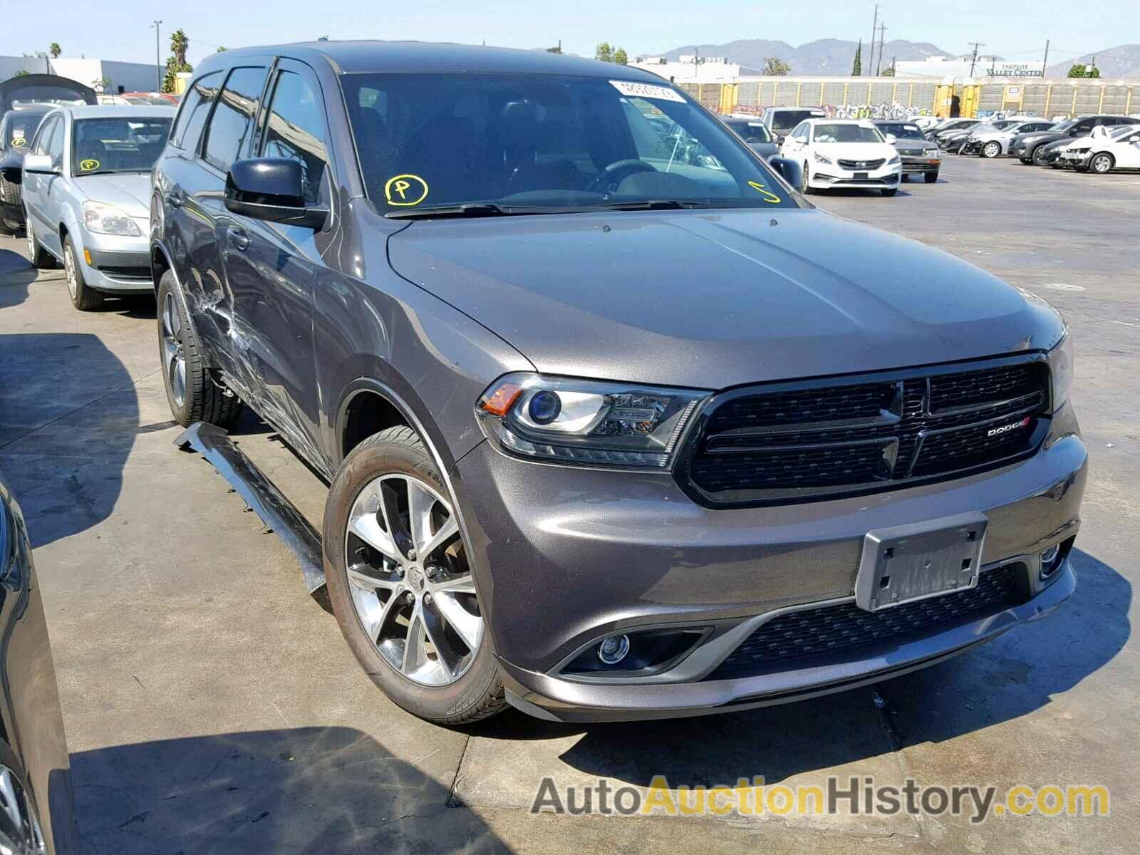 2015 DODGE DURANGO SX SXT, 1C4RDHAG1FC695201