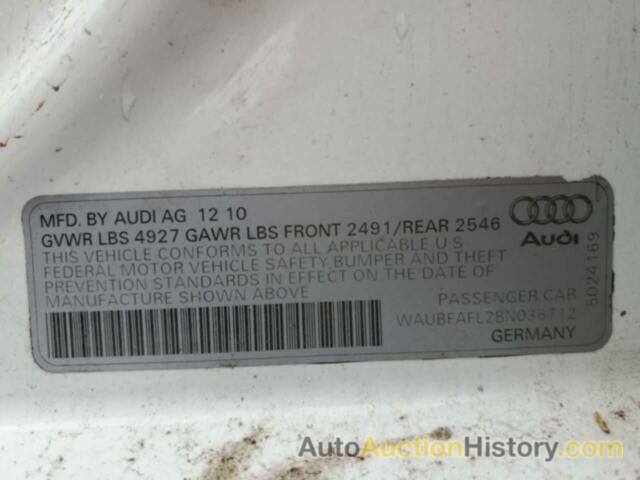 AUDI A4 PREMIUM, WAUBFAFL2BN036712