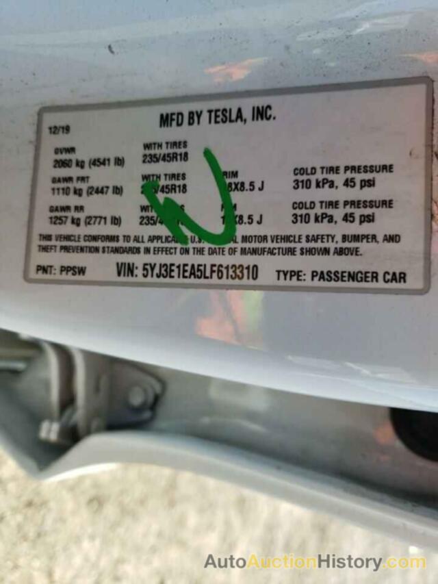 TESLA MODEL 3, 5YJ3E1EA5LF613310