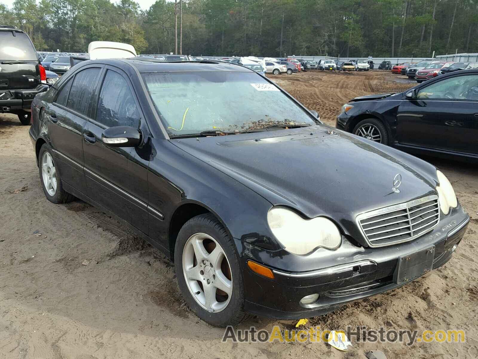 2001 MERCEDES-BENZ C 320, WDBRF64J41F118691