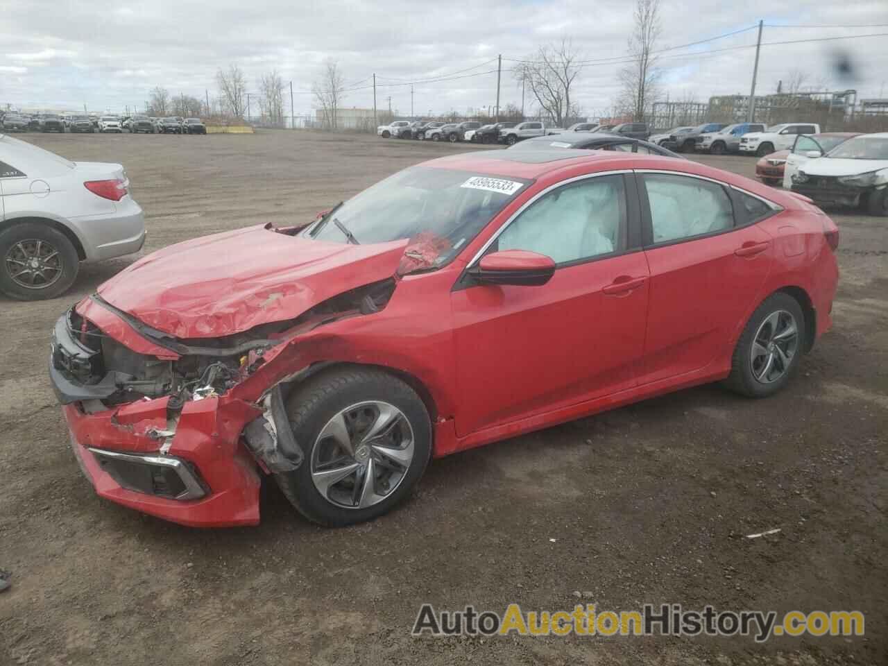 2019 HONDA CIVIC EX, 2HGFC2F79KH029384