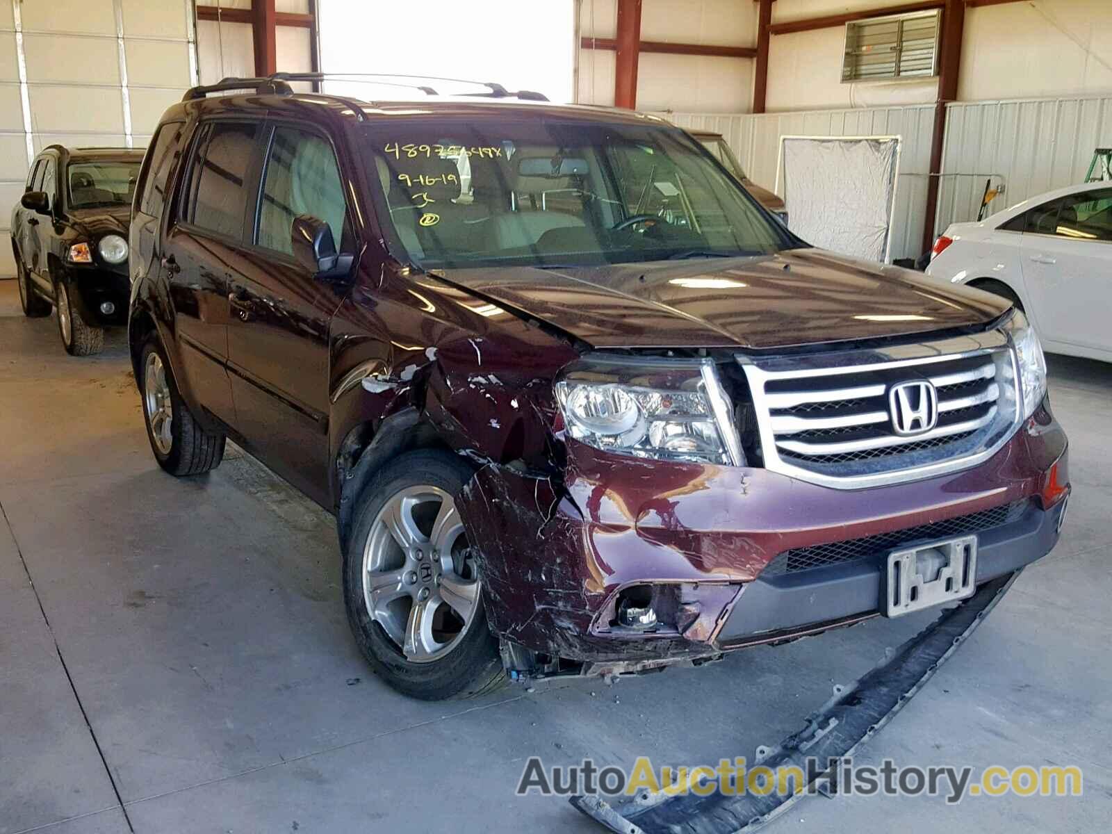 2015 HONDA PILOT EXL EXL, 5FNYF4H57FB031829